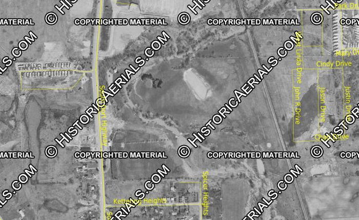 Loch Lomond Golf Club - 1967 Aerial